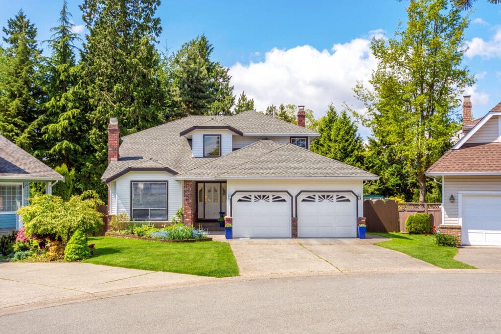 Concrete Driveway in front of a Black Hills residence